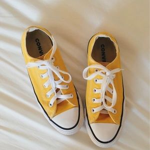 Yellow Converse